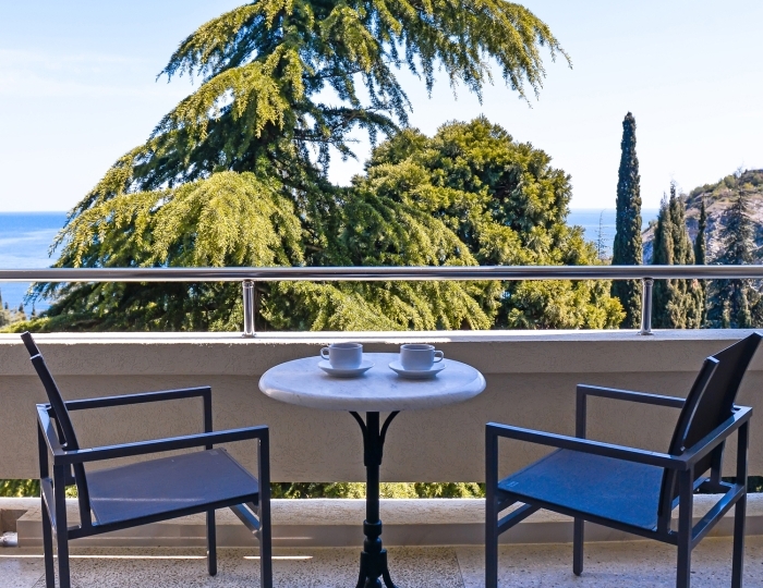 Джуниор сюит 2-местный 1-комнатный с балконом вид на море корп.3 - Санаторий «Айвазовское» Алушта