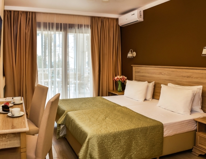 Стандартный комфорт 2-местный с террасой вид на море корп.1 - Санаторий «Айвазовское» Алушта